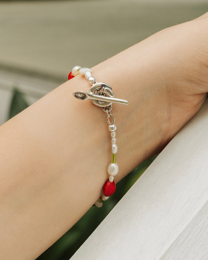 Red Beans and Rice Bracelet