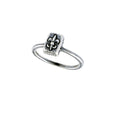 Petite Fleur de Lis Brick Ring