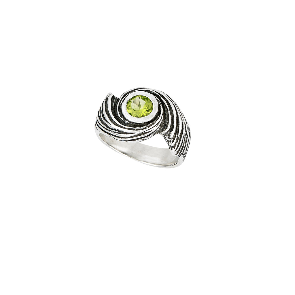 Hurricane Large Stone Ring
