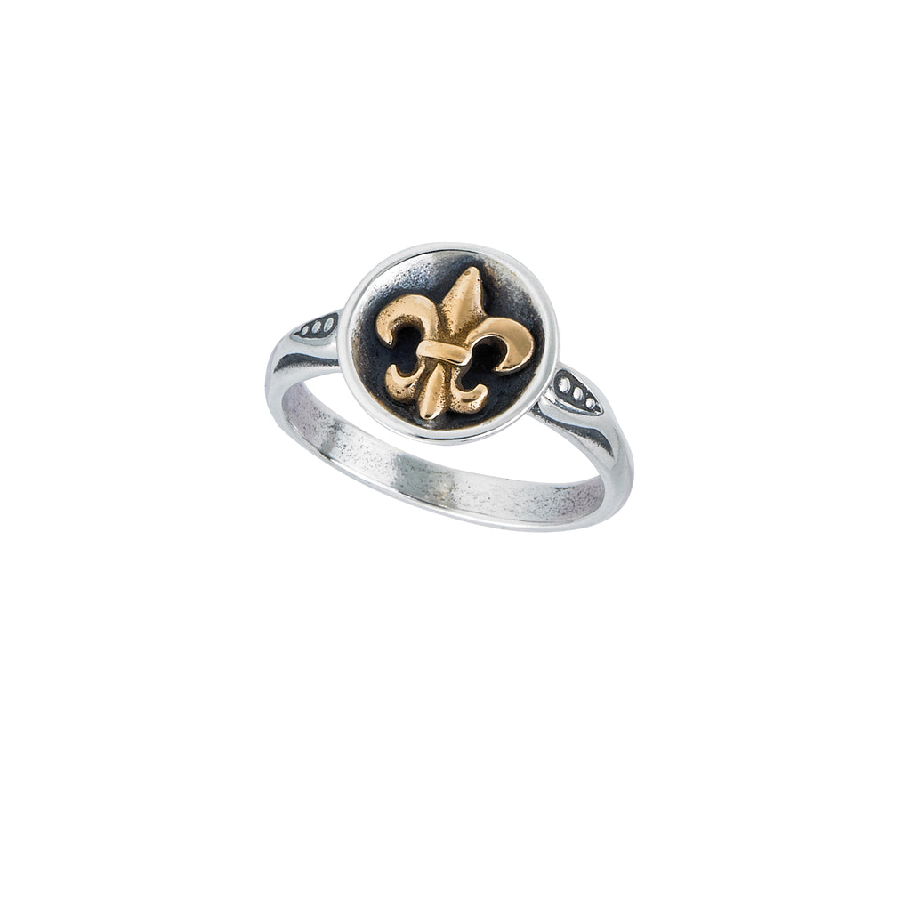 Fleur de Lis Roux Ring