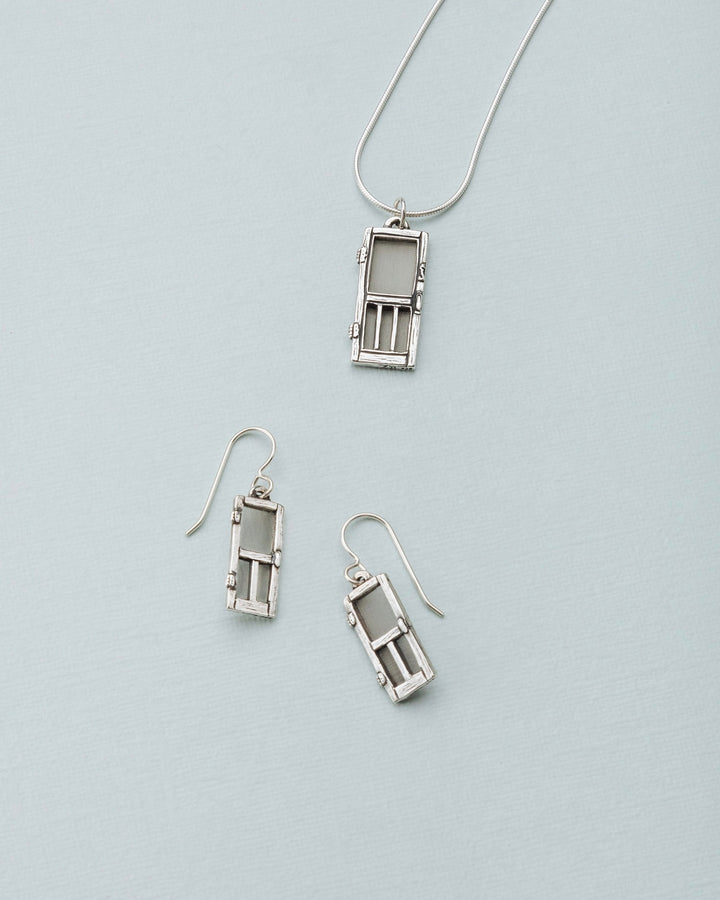 Screen Door Earrings