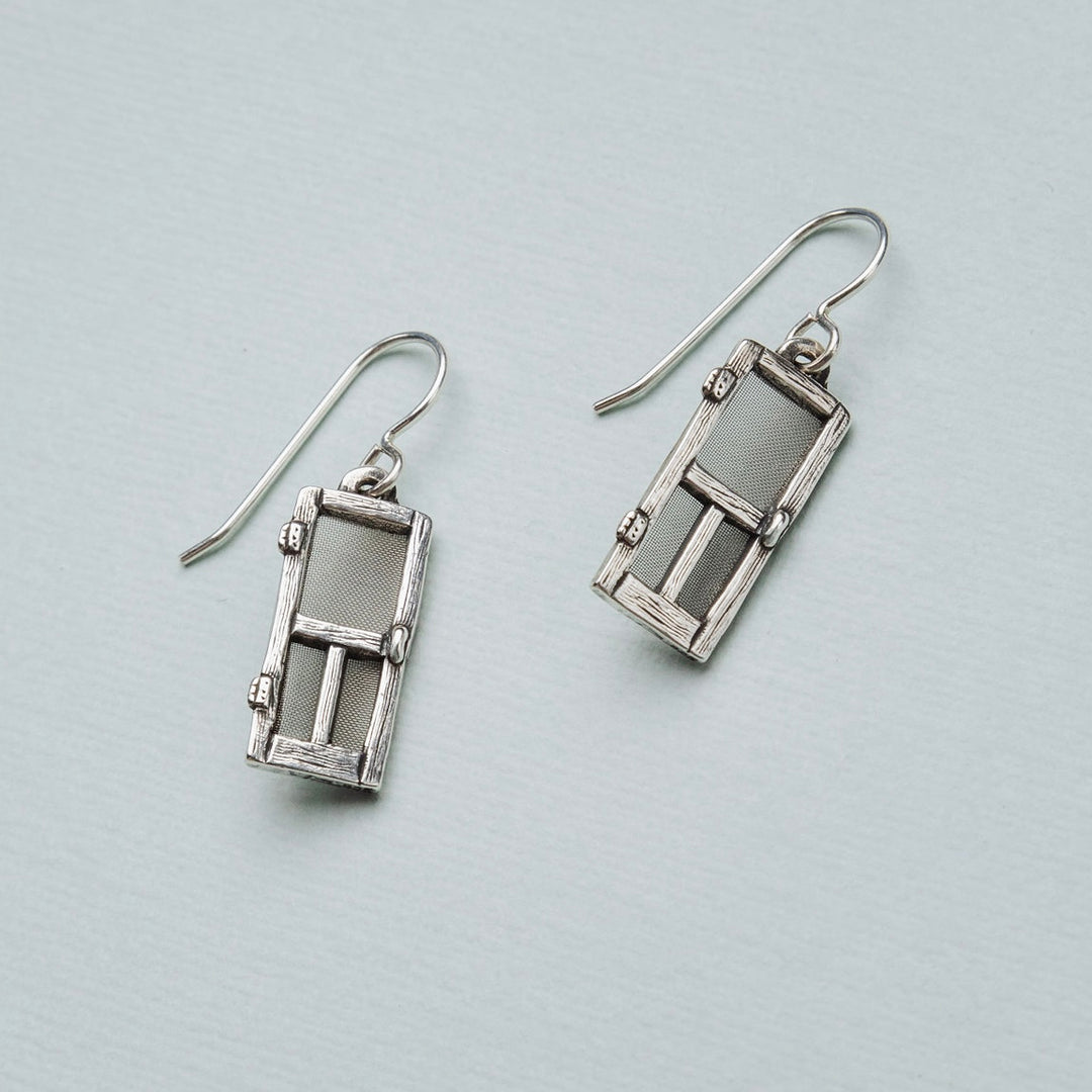 Screen Door Earrings