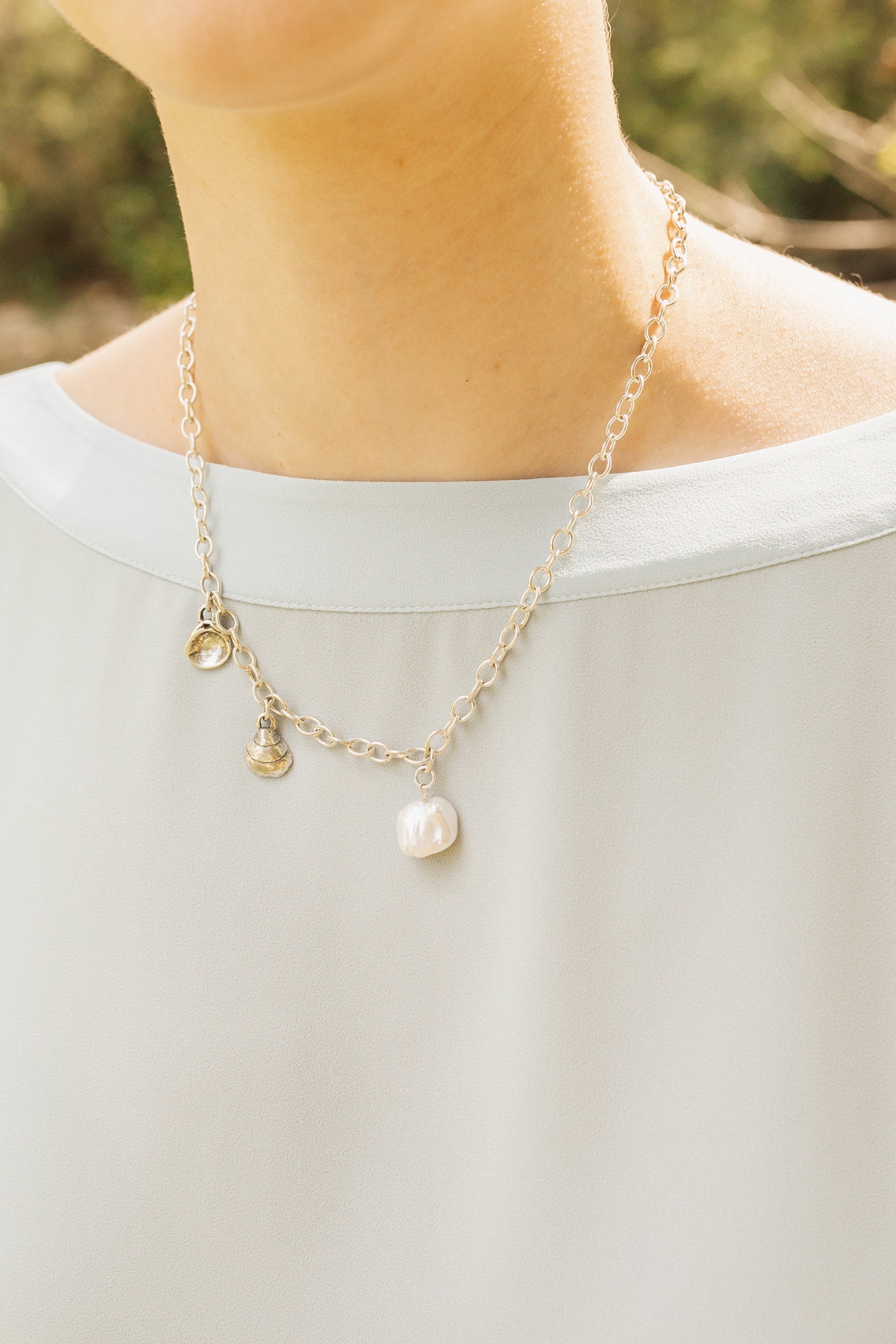 Freshwater Pearl Starfish Necklace | kandsimpressions