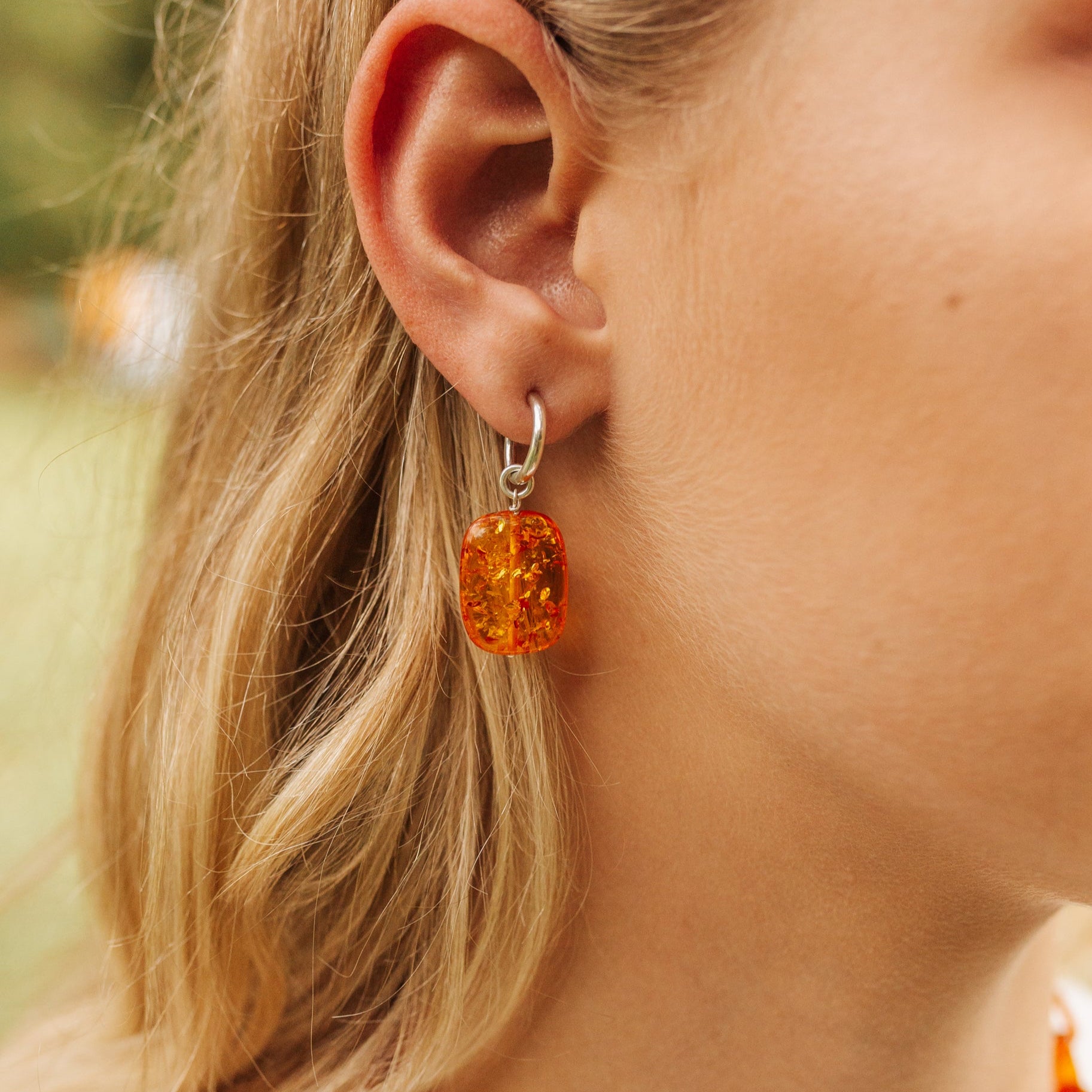 "Best of Both" Sweet Tea Hoop Earrings