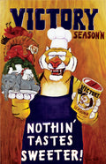 Victory Seasonin' Tiger Art Print