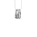Sterling silver alligator slide charm designed to fit Pandora-style bracelets, handcrafted by Jose Balli Jewelry