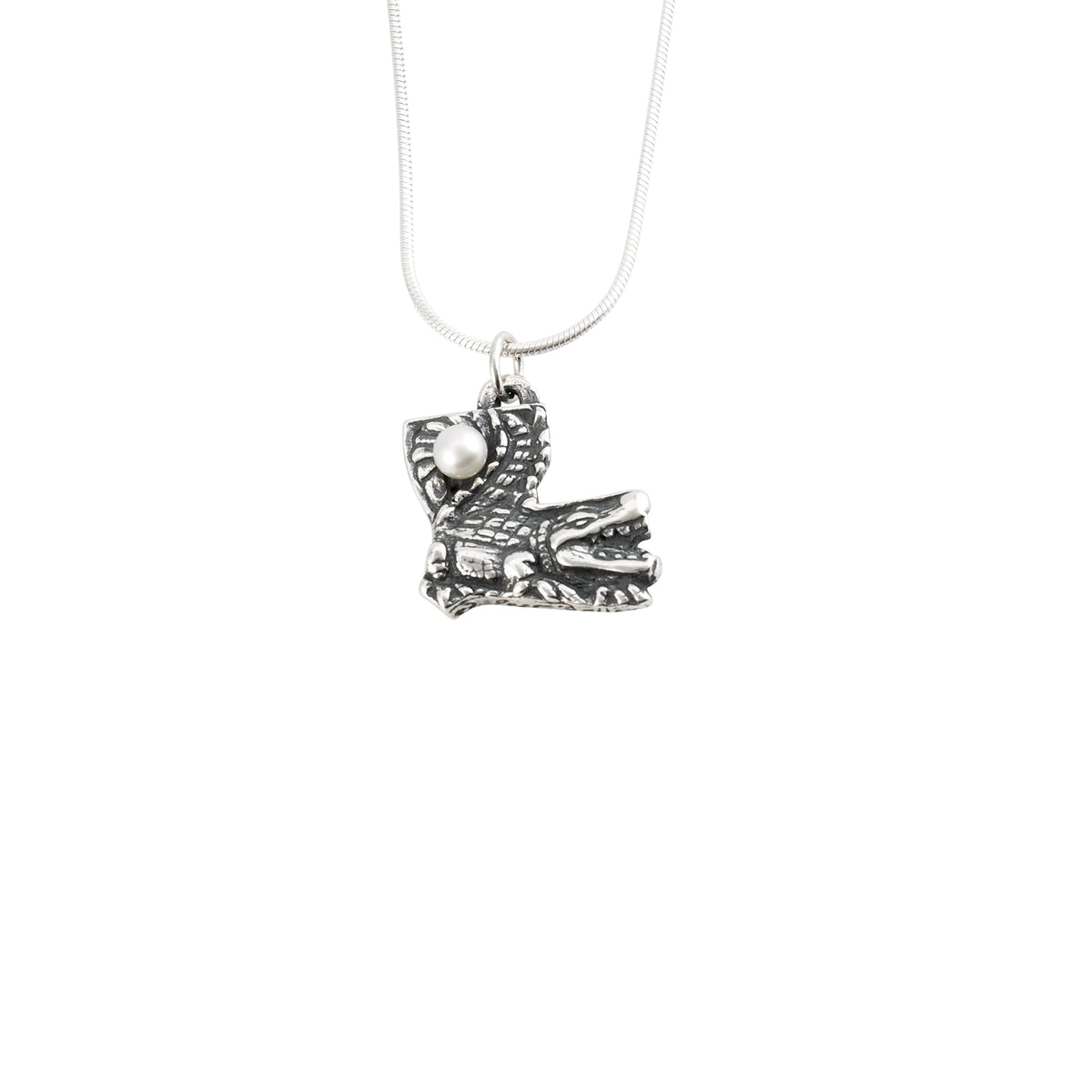 Alligator Pearl Pendant
