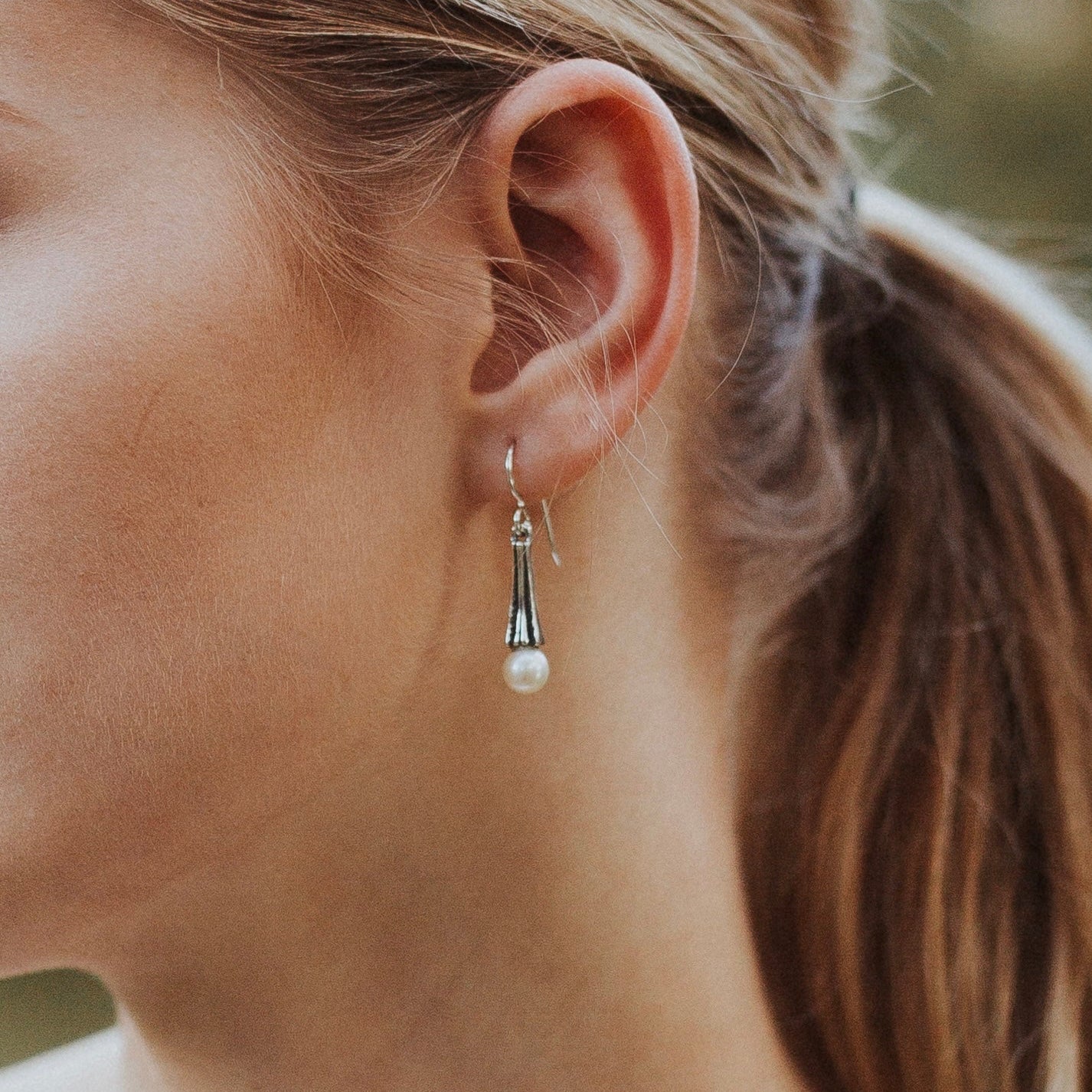 Atchafalaya Pearl Earrings