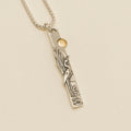 Audubon egret pendant necklace handcrafted in New Orleans