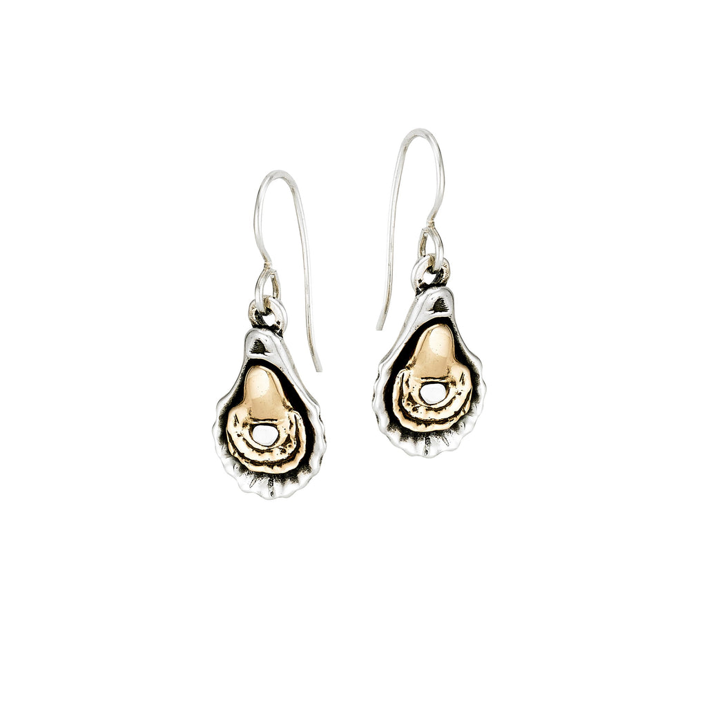 charbroiled-oyster-earrings-sterling-silver-bronze