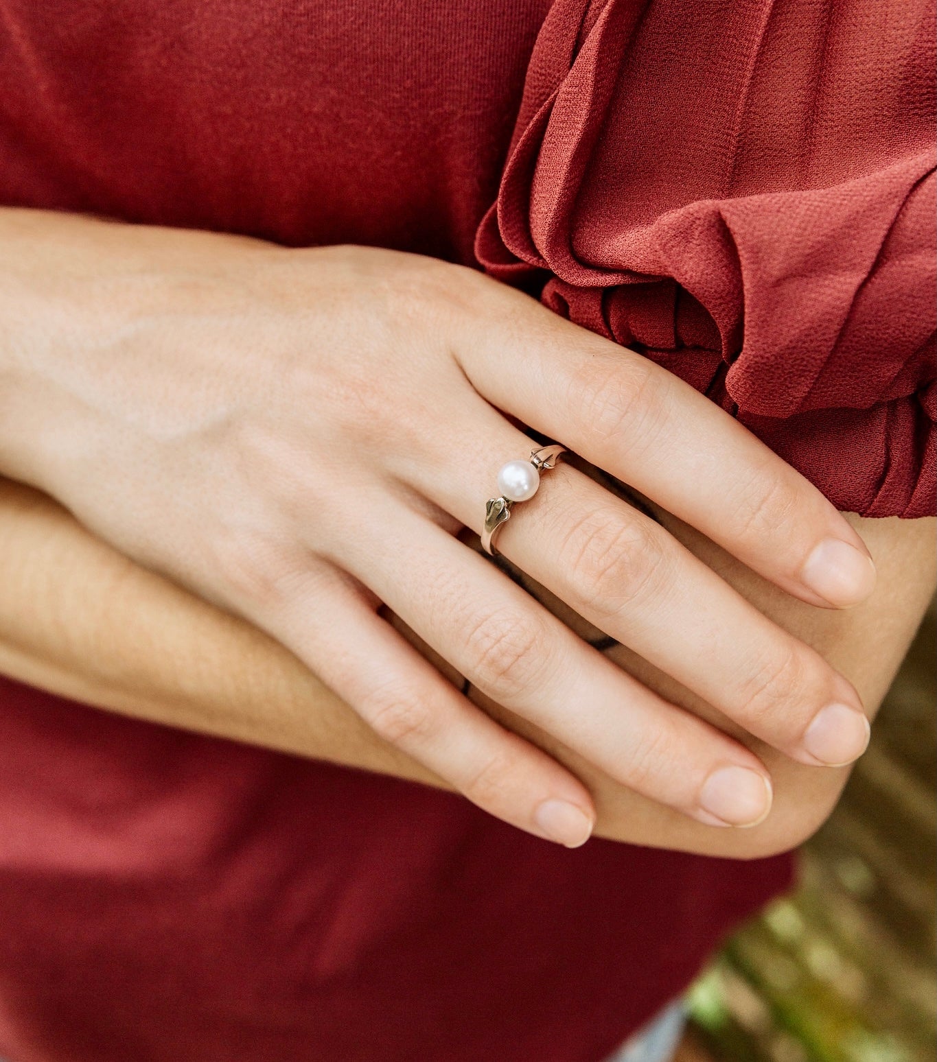 Vieux Carre Small Pearl Ring