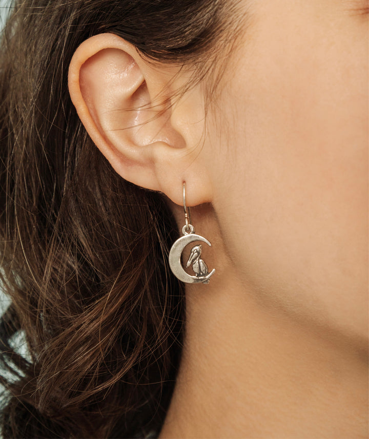 Pelican Moon Earrings