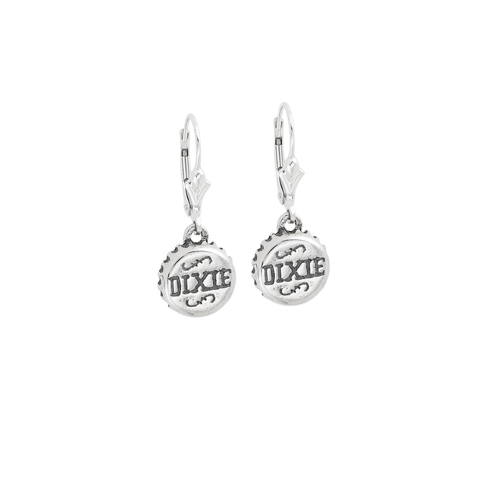 Dixie Bottle Cap Earrings