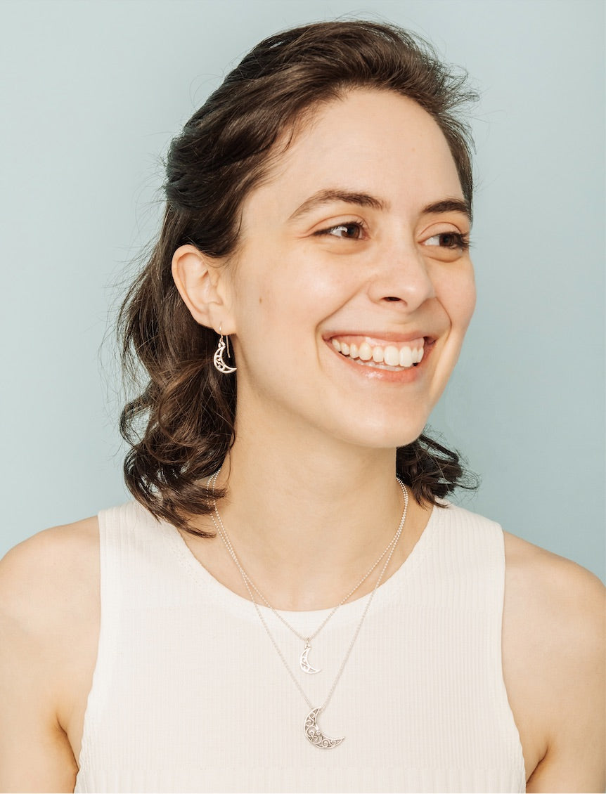 Vieux Carre Moon Earrings