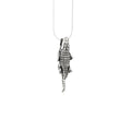 Large Biting Alligator Pendant