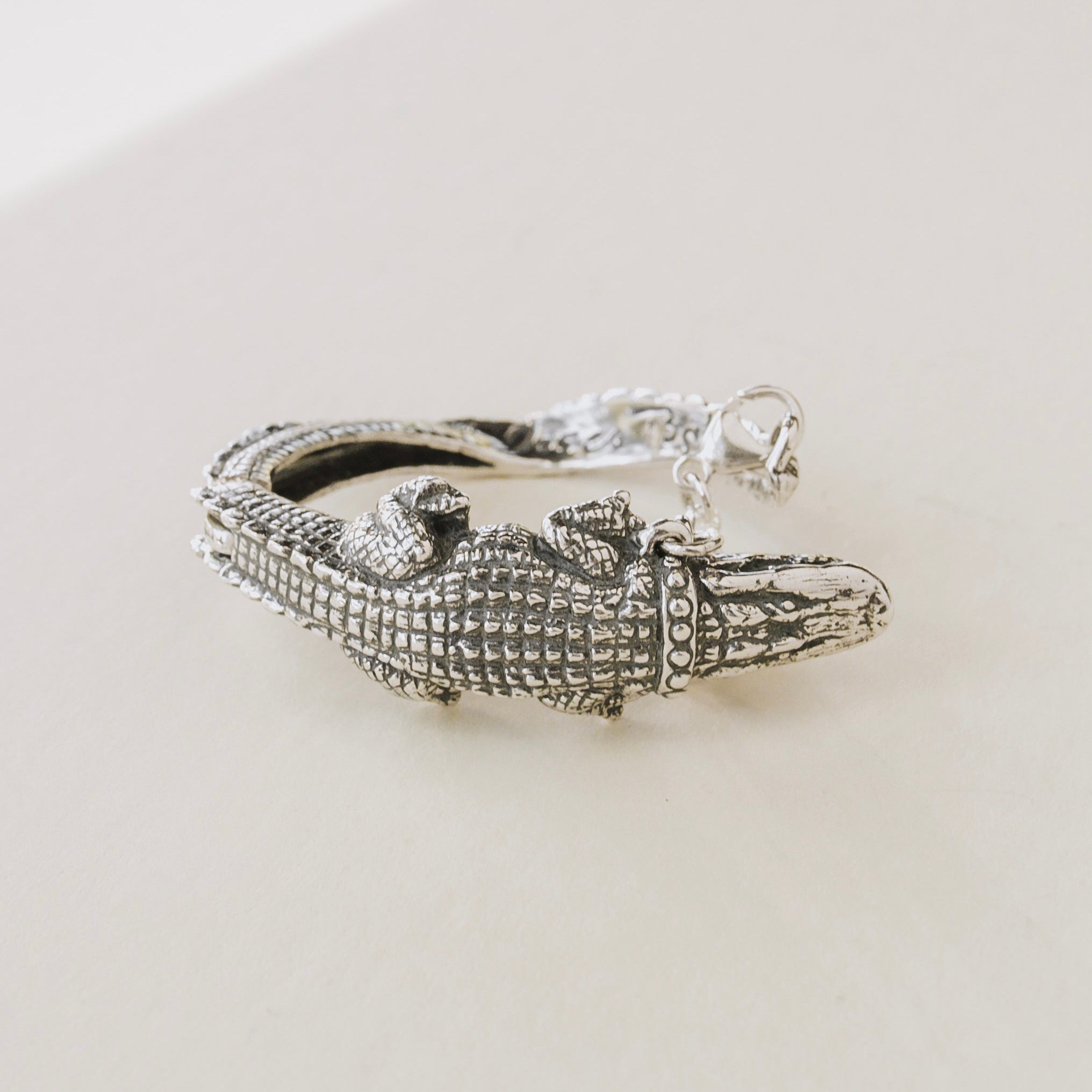 Pet Alligator Bangle Bracelet