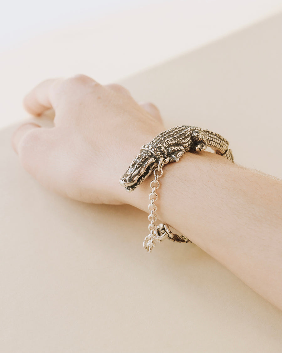 Pet Gator Bangle Bracelet