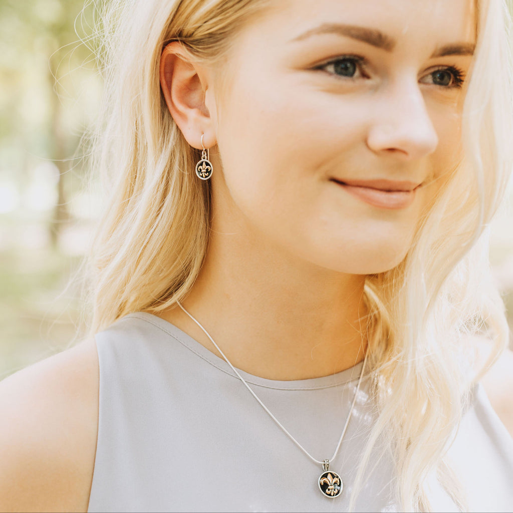 Roux Fleur-de-Lis Earrings