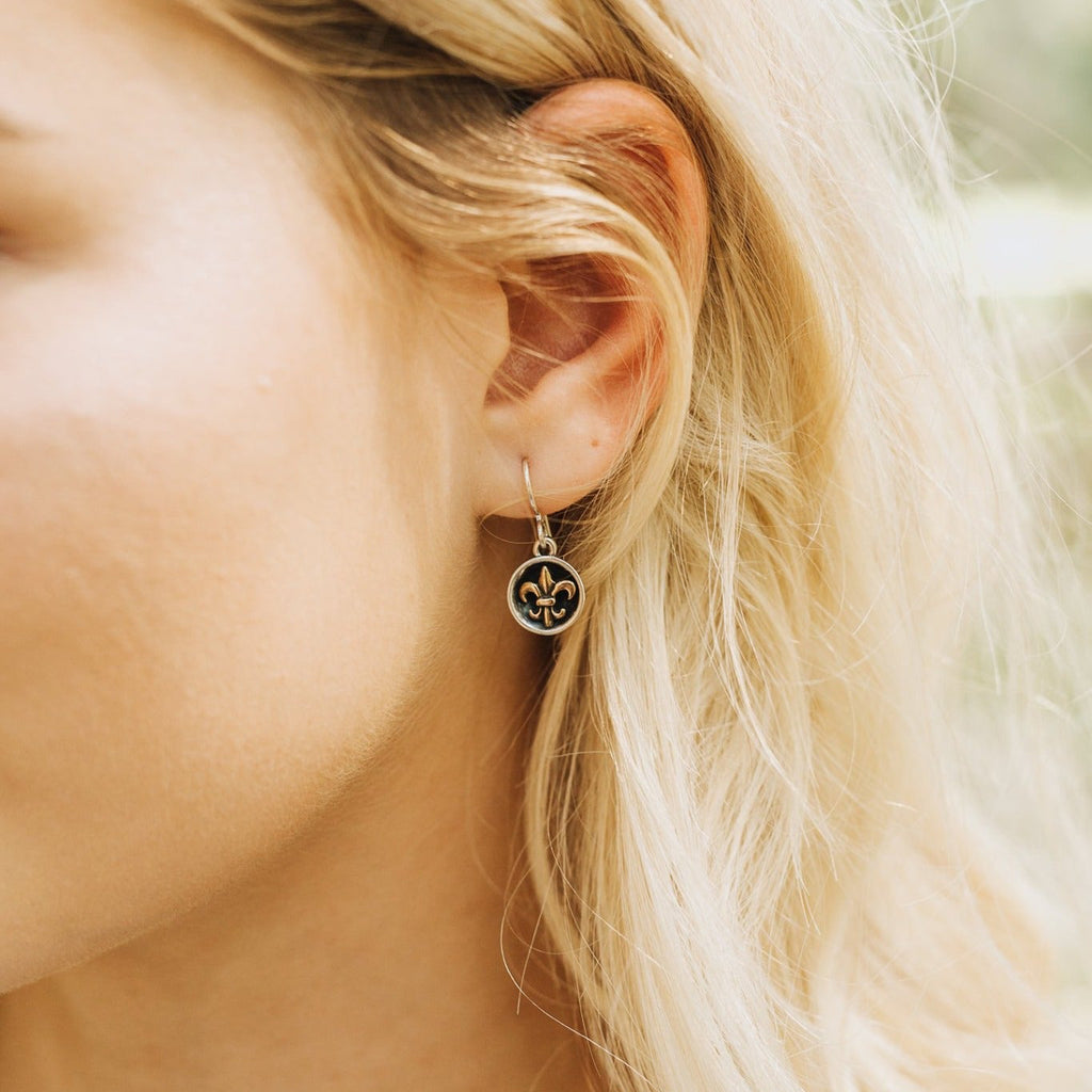 Roux Fleur-de-Lis Earrings