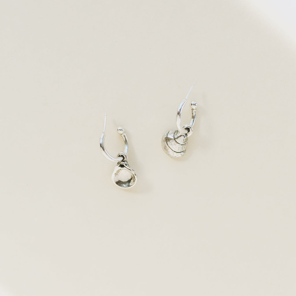 Shell Hoop Earrings